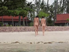 素人, エロティック, レズビアン, オマンコ, ロシア人, ガリガリ, 一人, オッパイの