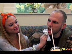 Charity Love and J Mac's hot amateur video featuring big-boobed Latina Margarita Special