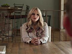 New Sensations - Curvy Big Tit MILF Boss Fills Her Mouth With Hard Cock Stephanie Love