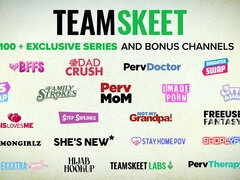 Stepmom caught in the act with stepson's shaved pussy in hot threesome action - PervMom