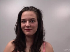 デカパイ, 茶髪の, チェコ, 女, Hd, 一人