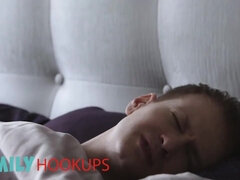 ブロンド, フェラチオ, バック, 下着, 淫乱熟女, 母, オマンコ, ストッキング