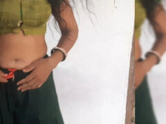 Tromperie, Grossier, Hd, Indienne, Public, Jupe, Serré, Nénés