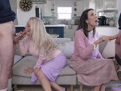 The Power Of Cunt Compels You MILF Foursome Sex