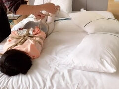 Petite Asian Tightly Bound And Vibed