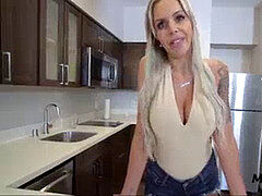 Own-mom, mom-into-son, amateur-mom-son