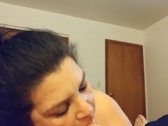 Сперма во рту, Семяизвержение, Затыкание рта, Милф