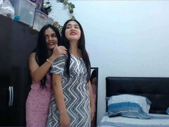 Familia, Besar, Lesbiana, Lamidas, Coño, Afeitado, Hermanas, Flaco