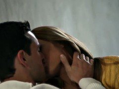 Big tits, Blonde, Couple, Licking, Orgasm, Pussy, Shaved, Softcore