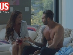 デカチン, フェラチオ, カップル, フェラする