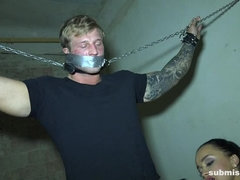 Daphne Klyde dominating cock