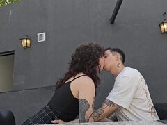 Arsch, Grosser arsch, Blasen, Paar, Hd, Latina, Nass, Ehefrau