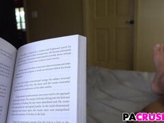 Stepdad surprises stepdaughter with a big cock and a hot blowjob