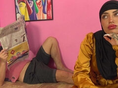 アラブ, デカ尻, デカチン, フェラチオ, バック, 自然山雀, オッパイの