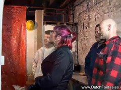 素人, エロ熟女, 気狂い, オランダ人, ヨーロピアン, 淫乱熟女, 母, 赤毛