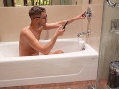 Salle de bains, Homosexuelle, Masturbation, Douche