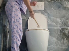Amateur, Belle grosse femme bgf, Pétant, Fétiche, Mère que j'aimerais baiser, Pov, Solo, Toilettes