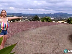 ぽっちゃり, 美人, ブロンド, 巨乳な, チン, ダブルアナル, タトゥー, 三人