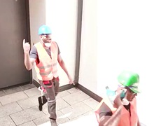 Grosser schwanz, Schwarz, Braunhaarige, Spermaladung, Flashen, Gruppensex, Absätze, Orgie