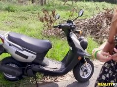 Kont, Grote lul, Daddy, Jurk, Roodharige vrouw, Mager, Tiener, Tieten likken