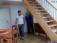ぽっちゃり, ブロンド, 巨乳な, イマラチオ, 祖父, お婆さん, 熟年, 現実
