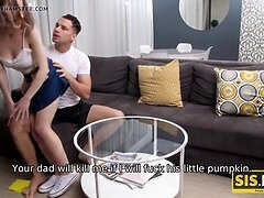 Broeder, Hd, Huisgemaakt, Natuurlijk, Natuurlijke tieten, Geschoren, Zusters, Tiener