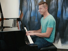 Blonde, Tir de sperme, Hard, Hd, Étudiant, Adolescente