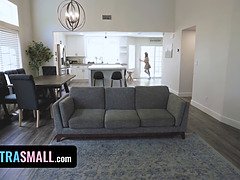 Cute Babe With Bouncy Little Tits Lily Thot Teases And Fucks Her Neighbor's Big Dick