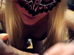 Sensual blowjob with huge cumshot