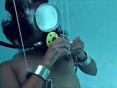 Bondage, Brunette brune, Sport