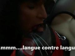 素人, アナル, 女装男装, フランス人, ゲイ, グループ, ハードコア, 愛人