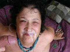 Grote kont, Grote lul, Grote mammen, Bruinharig, Mollig, Handbeurt, Masturbatie, Rijpe lesbienne