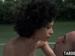 Anal, Negro, Tetona, Garganta profunda, Ébano, Al aire libre, Ruso, Puta