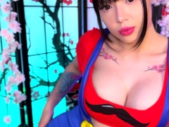 Webcam amateur Sexy teen touching her big tit