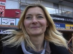 Amateur, Verga grande, Rubia, Checa, Sexo duro, Dinero, Pov, Realidad