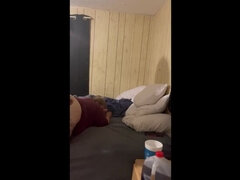 Amateur BBW PAWG Takes BBC Hard