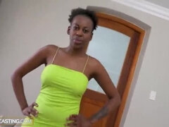 Naive Black Amateur Gets Tricked by Fake Agent for Hot Sex