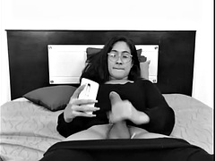 デカチン, コンピレーション, イく瞬間, シーメール, 一人, ウェブカメラ