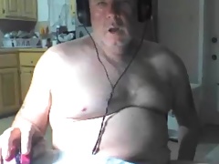 Amateur, Homosexuelle, Grandpère, Masturbation, Webcam