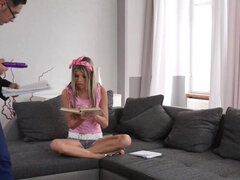 Anal, Rubia, Hd, Maestra, Juguetes