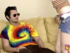 ブロンド, フェラチオ, 兄弟, 毛深い, Hd, 天然, オマンコ, 叫ぶ