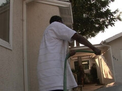 Fat Black Wife Tryng To Get Attention