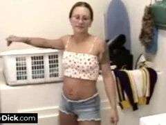 18 jahre, Blasen, Braunhaarige, Schwanz, Zierlich, Pov, Jungendliche (18+), Titten