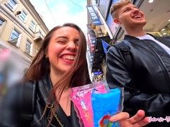 素人, 茶髪の, カップル, ドイツ人, 小柄, ハメ撮り, シャワー, オッパイの