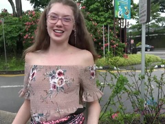 素人, 茶髪の, 食べ物, 彼女, オーガズム, ハメ撮り, 公共, オッパイの