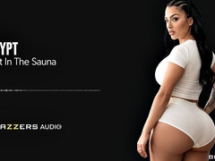 Culo grande, Tetas grandes, Mamada, Corrida, Lamidas, Masturbación, Sauna, Puta