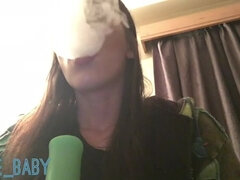 Sexy smoking fetish Sensual femdom smoker Miss Rave_Baby