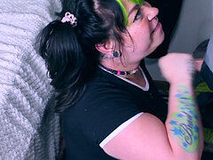 Daddy punishes tramp Step daughter-in-law! - I caught her making nasty videos!