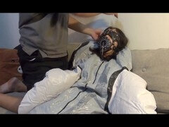 Бондаж, Китаянки, Маски, Колготки, Наказание, Чулки, Молоденькие, Связанные