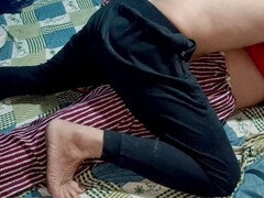 叔母, セレブ, 共学, 大学生, インド人, 小柄, オマンコ, ストッキング